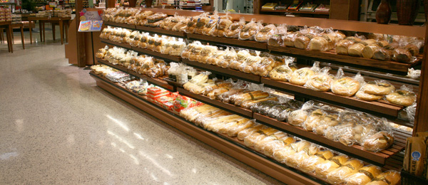 Crusty Bread Display
