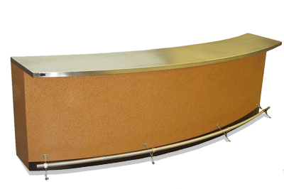 custom curved sushi bar