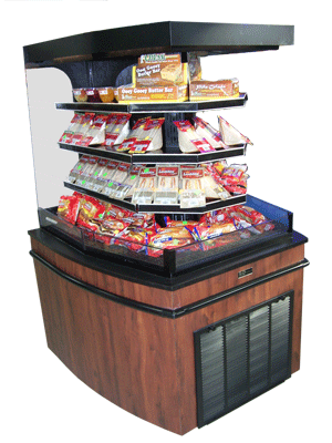 Refrigerated End Cap Merchandiser at Circle K