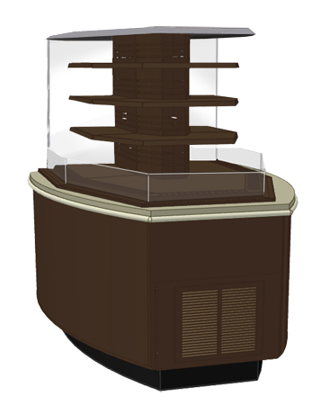 Refrigerated End Cap Merchandiser
